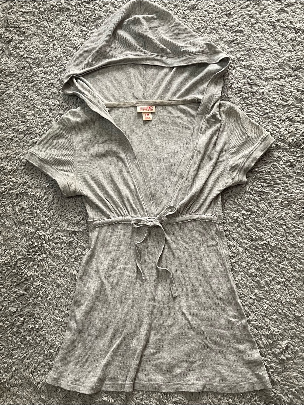 Vintage 2000s Mossimo Supply Co. Gray Babydoll Top